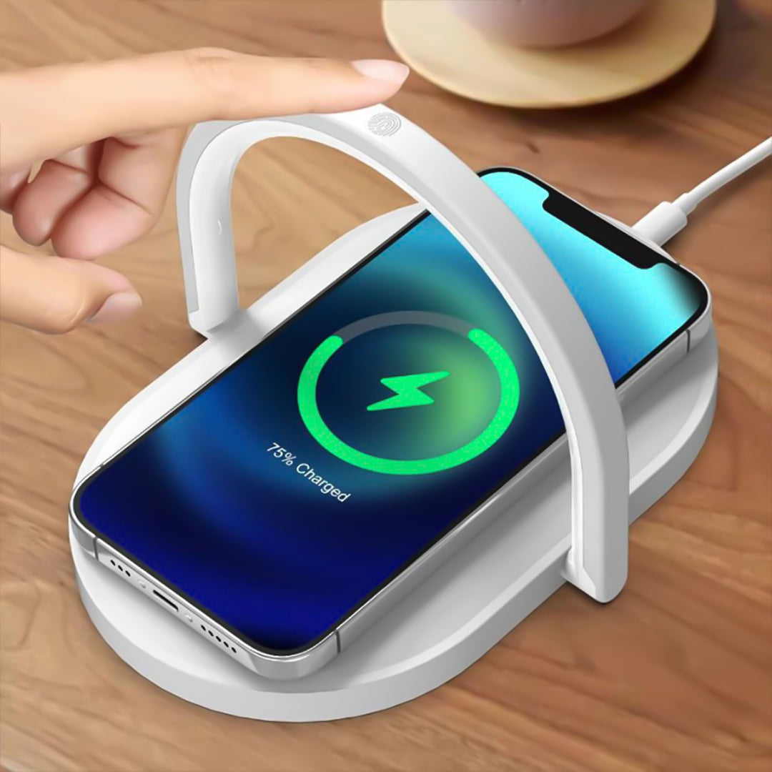 RECCI 3in1 Wireless Charger -Touch Atmosphere Light RECCI 3in1 Wireless Charger -Touch Atmosphere Light
