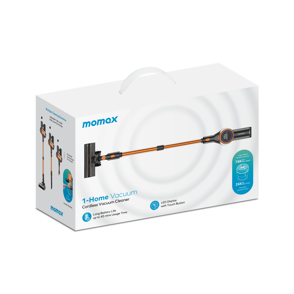 Momax 1-home Vacuum Cordless Vacuum Cleaner (Uk Plug) Momax 1-home Vacuum Cordless Vacuum Cleaner (Uk Plug)