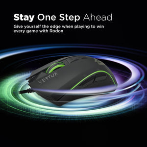Vertux Rodon ActFast Ultimate Performance Gaming Mouse - ALAMAT