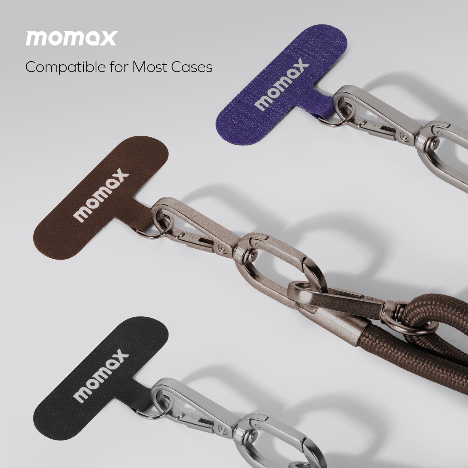 Momax Cord Cross-Body Phone Strap - Lanyard Momax Cord Cross-Body Phone Strap - Lanyard