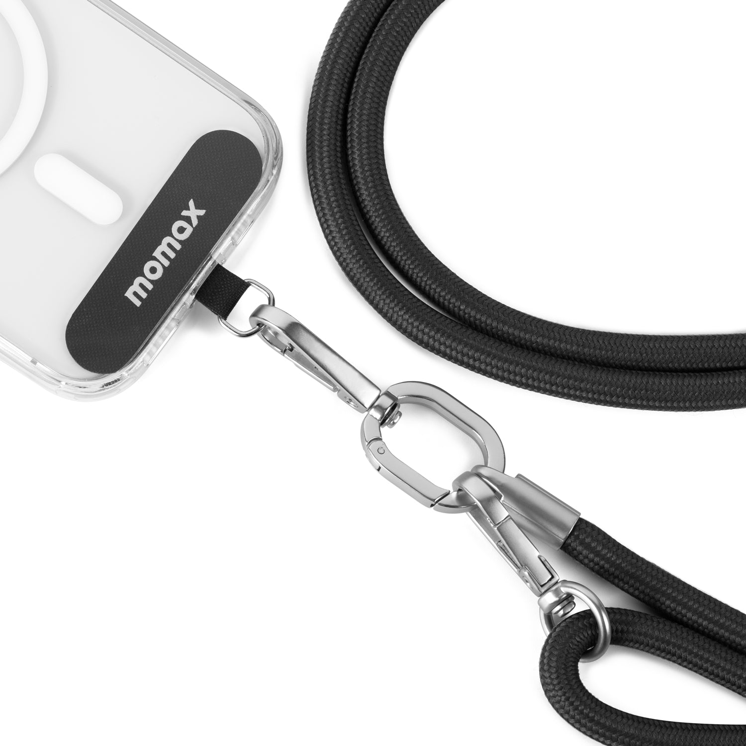 Momax Cord Cross-Body Phone Strap - Lanyard Momax Cord Cross-Body Phone Strap - Lanyard