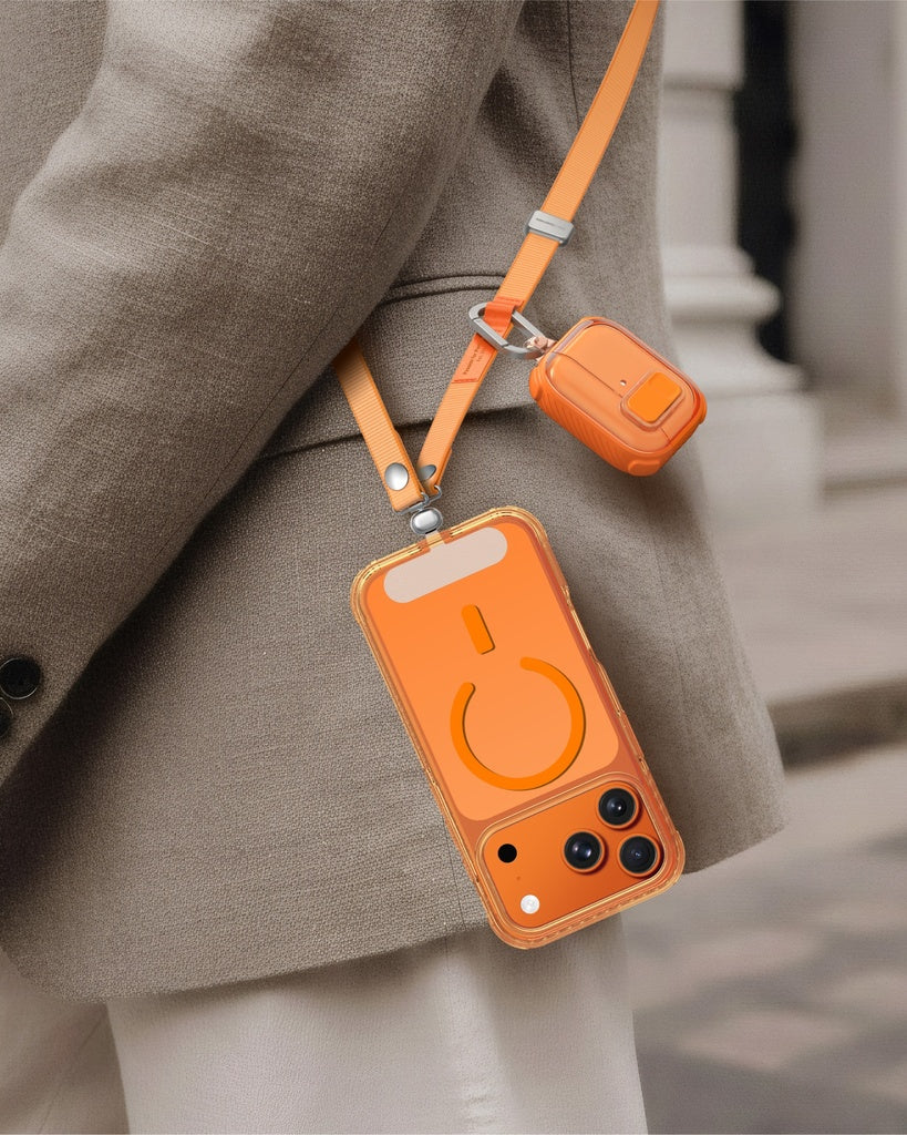 At Titan Mag Strap for Phone & Airpods - (Orange) At Titan Mag Strap for Phone & Airpods - (Orange)
