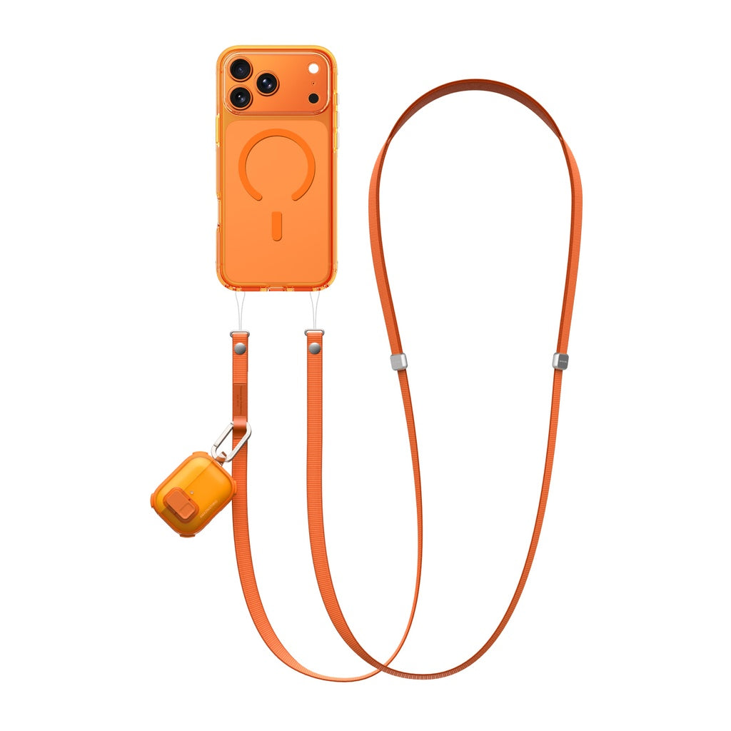 At Titan Mag Strap for Phone & Airpods - (Orange) At Titan Mag Strap for Phone & Airpods - (Orange)