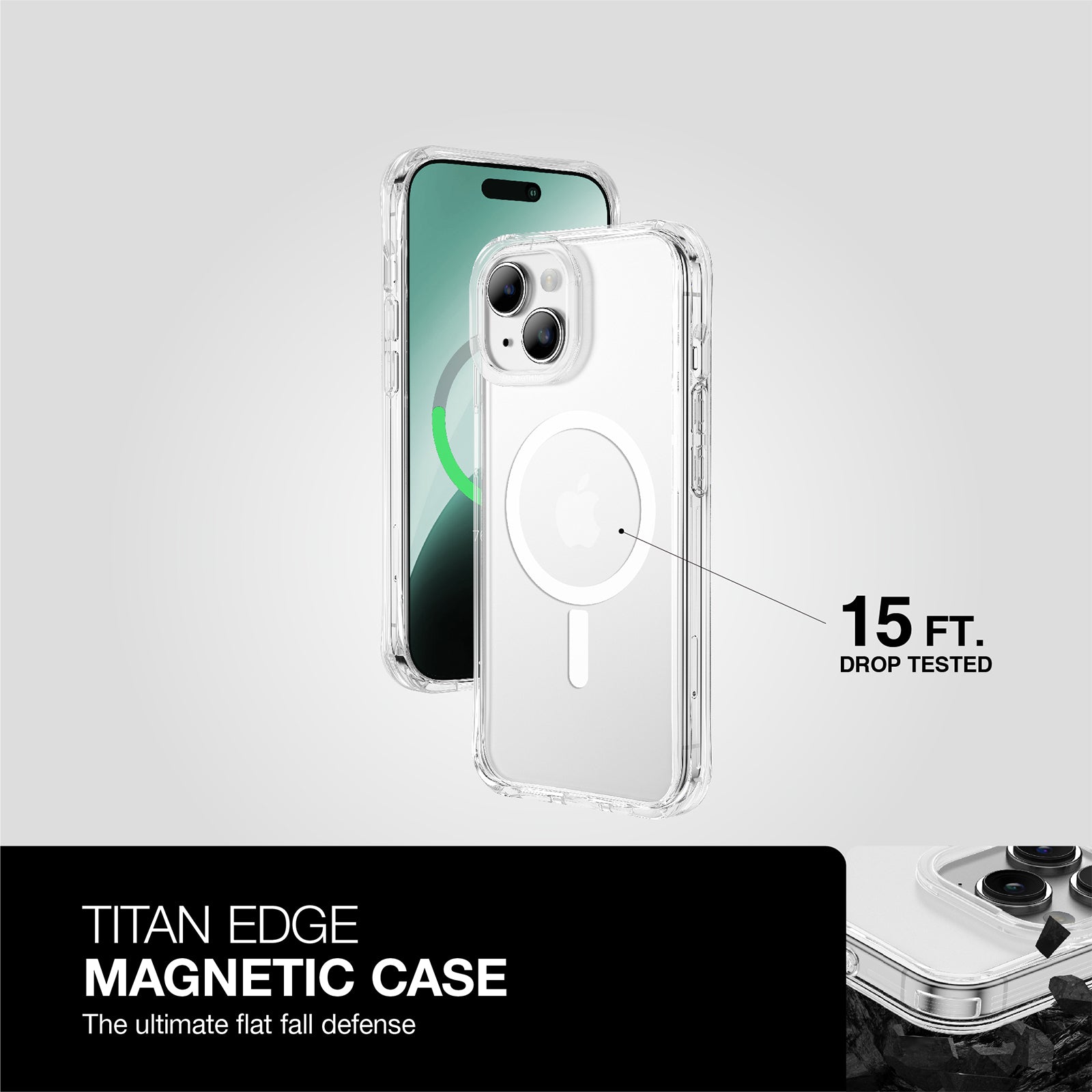 AMAZING THING TITAN EDGE MAGSAFE DROP PROOF CASE FOR IPHONE 15 6.1 AMAZING THING TITAN EDGE MAGSAFE DROP PROOF CASE FOR IPHONE 15 6.1