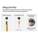 Momax Mag Link Pop Magnetic Charging Active Stylus Pen Momax Mag Link Pop Magnetic Charging Active Stylus Pen