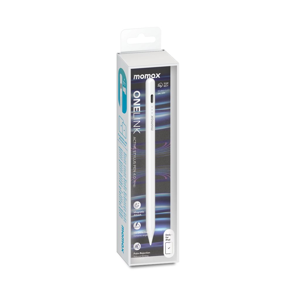 MOMAX ONELINK ACTIVE STYLUS PEN 4.0 FOR IPAD MOMAX ONELINK ACTIVE STYLUS PEN 4.0 FOR IPAD