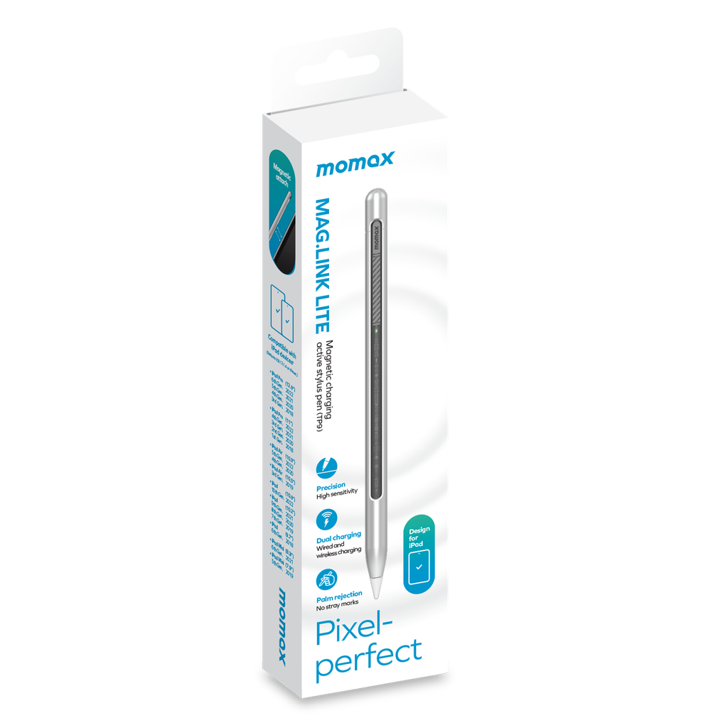 MOMAX MAG LINK LITE MAGNETIC CHARGING ACTIVE STYLUS PEN MOMAX MAG LINK LITE MAGNETIC CHARGING ACTIVE STYLUS PEN