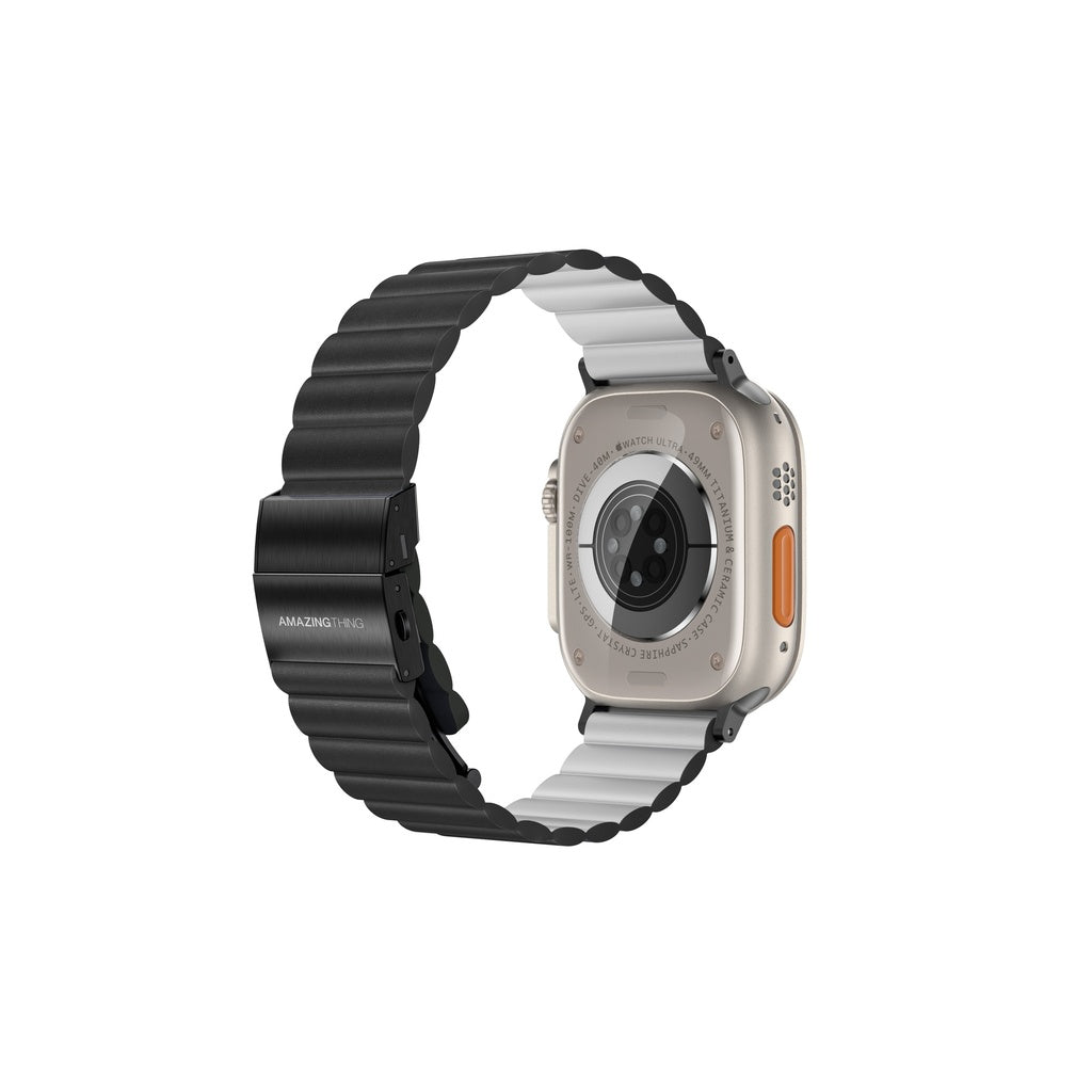 AMAZING THING GLAMOUR SENSE LEATHER BAND WITH TITANLINK FOR APPLE WATCH (All Sizes) AMAZING THING GLAMOUR SENSE LEATHER BAND WITH TITANLINK FOR APPLE WATCH (All Sizes)