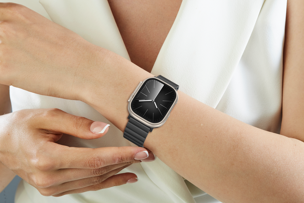 AMAZING THING GLAMOUR SENSE LEATHER BAND WITH TITANLINK FOR APPLE WATCH (All Sizes) AMAZING THING GLAMOUR SENSE LEATHER BAND WITH TITANLINK FOR APPLE WATCH (All Sizes)