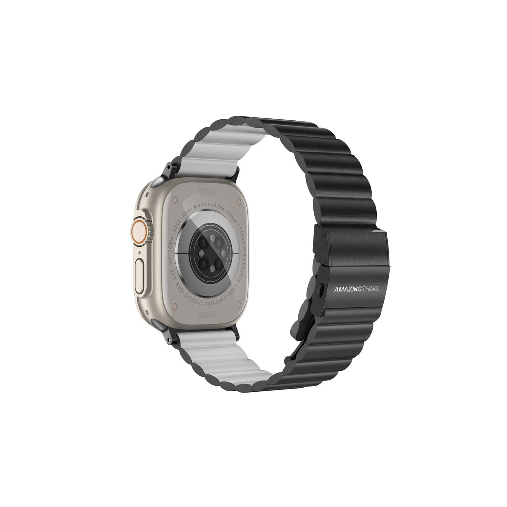 AMAZING THING GLAMOUR SENSE LEATHER BAND WITH TITANLINK FOR APPLE WATCH (All Sizes) AMAZING THING GLAMOUR SENSE LEATHER BAND WITH TITANLINK FOR APPLE WATCH (All Sizes)