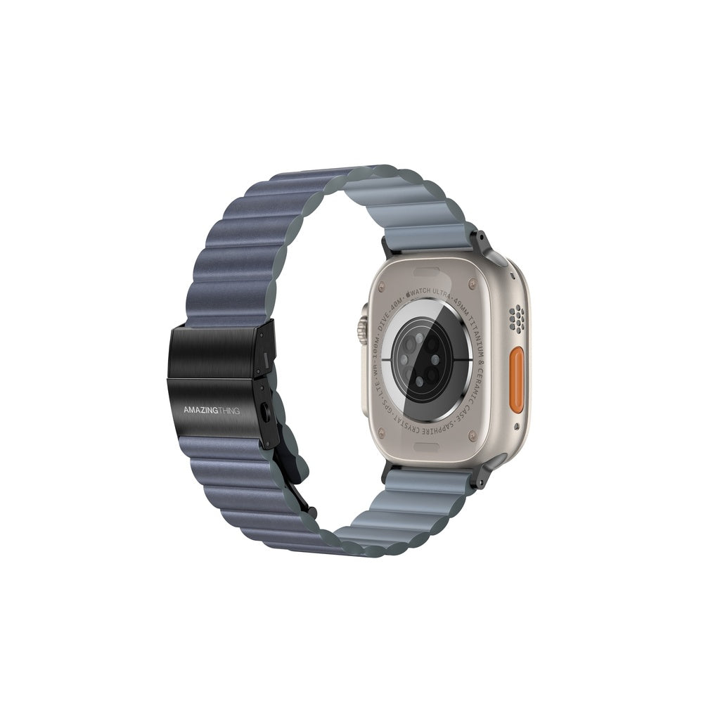 AMAZING THING GLAMOUR SENSE LEATHER BAND WITH TITANLINK FOR APPLE WATCH (All Sizes) AMAZING THING GLAMOUR SENSE LEATHER BAND WITH TITANLINK FOR APPLE WATCH (All Sizes)