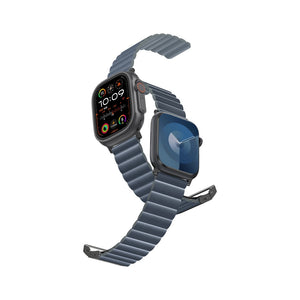 AMAZING THING GLAMOUR SENSE LEATHER BAND WITH TITANLINK FOR APPLE WATCH (All Sizes) - ALAMAT