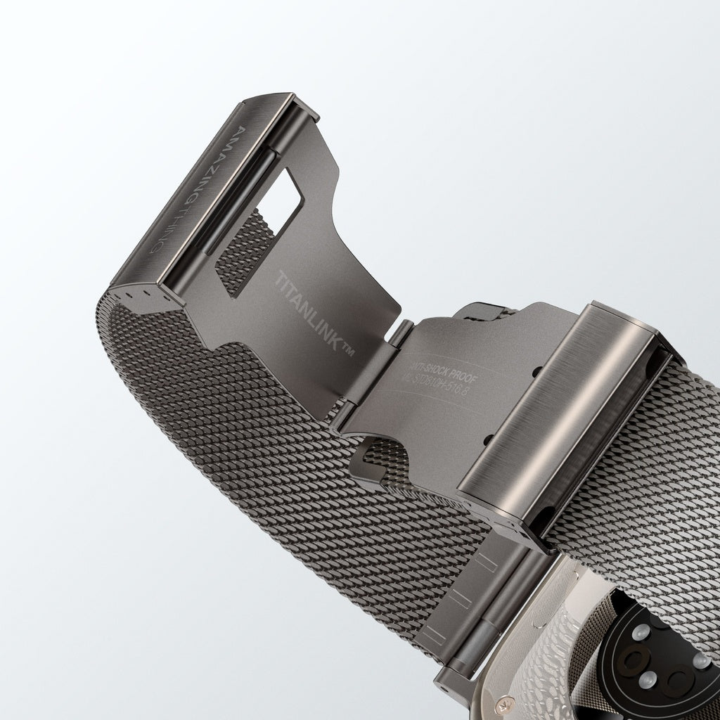 AMAZINGTHING TITAN PREMIUM METAL WATCH BAND FOR APPLE WATCH 49/45/44/42/41/40/38MM AMAZINGTHING TITAN PREMIUM METAL WATCH BAND FOR APPLE WATCH 49/45/44/42/41/40/38MM