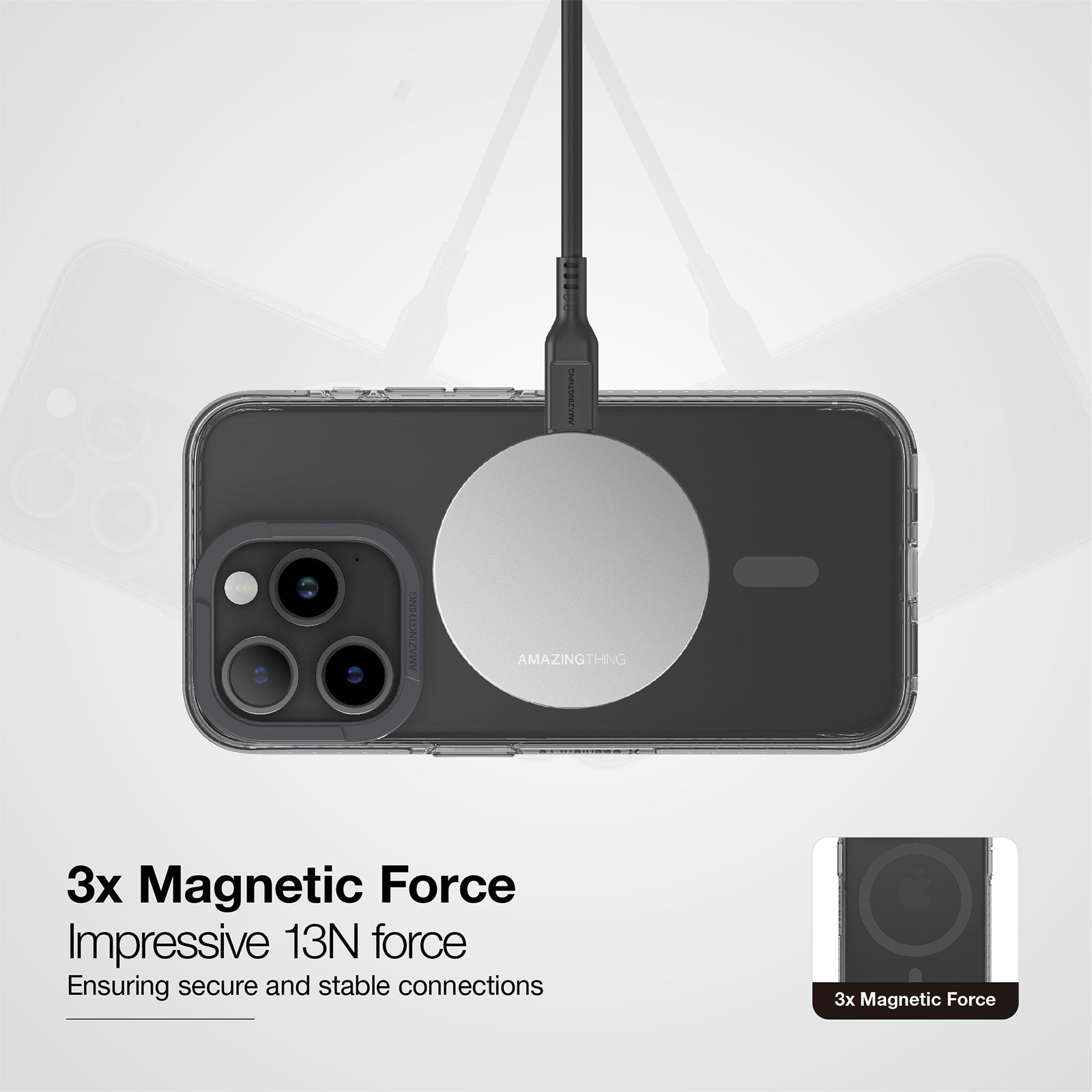 AMAZING THING TITAN PRO MAGSAFE DROP PROOF CASE FOR IPHONE 15 6.7 PRO MAX 2023 AMAZING THING TITAN PRO MAGSAFE DROP PROOF CASE FOR IPHONE 15 6.7 PRO MAX 2023