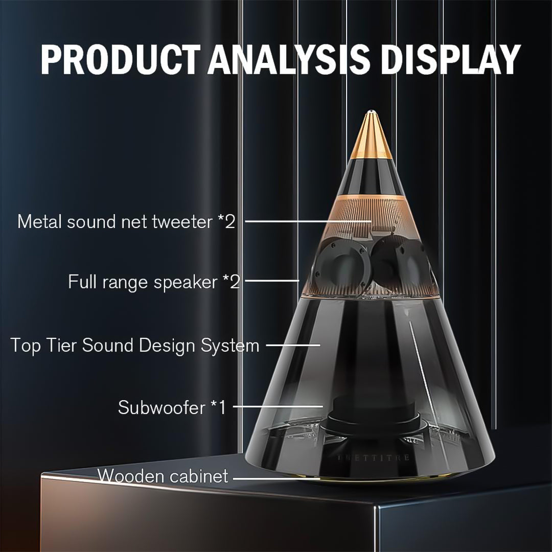 TRETTITRE TreSound1 - Bluetooth HiFi Speaker TRETTITRE TreSound1 - Bluetooth HiFi Speaker