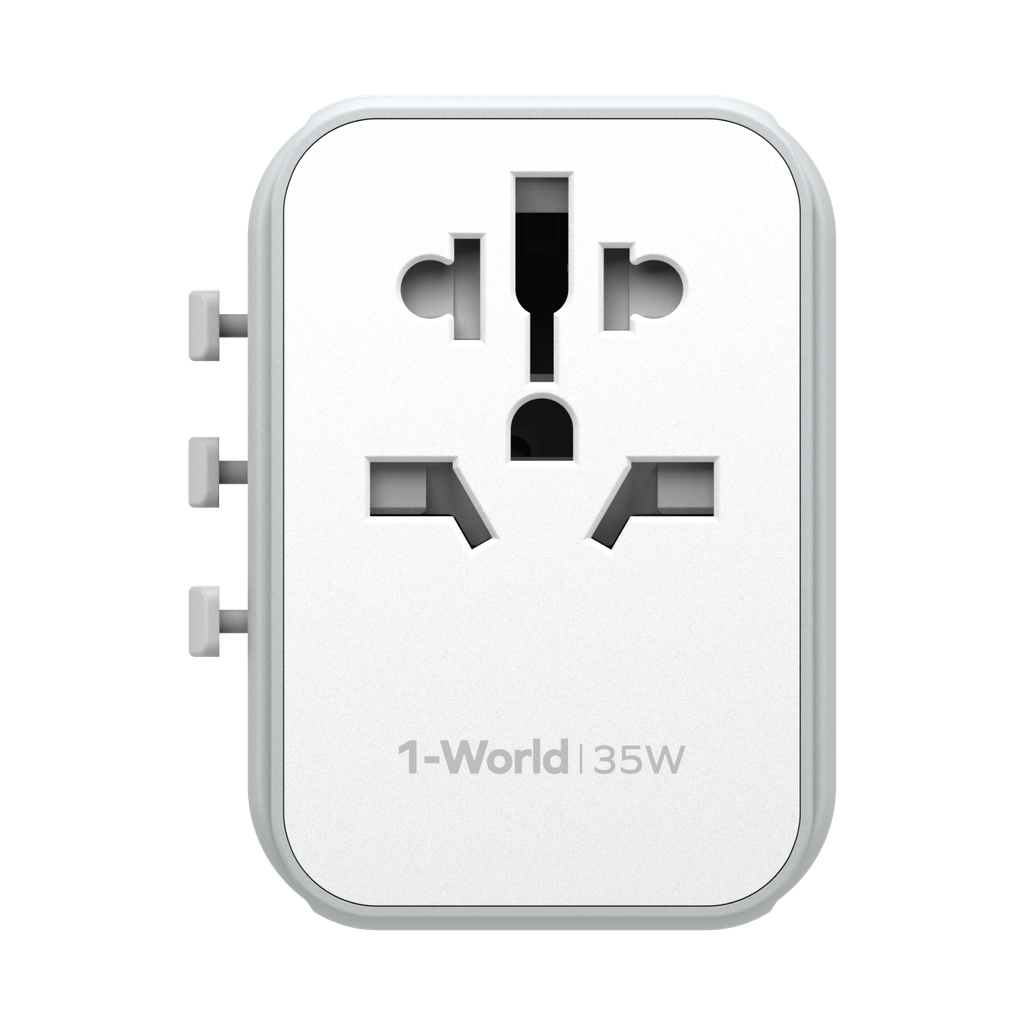 MOMAX 1WORLD PD35W 5 PORTS AC TRAVEL CHARGER MOMAX 1WORLD PD35W 5 PORTS AC TRAVEL CHARGER