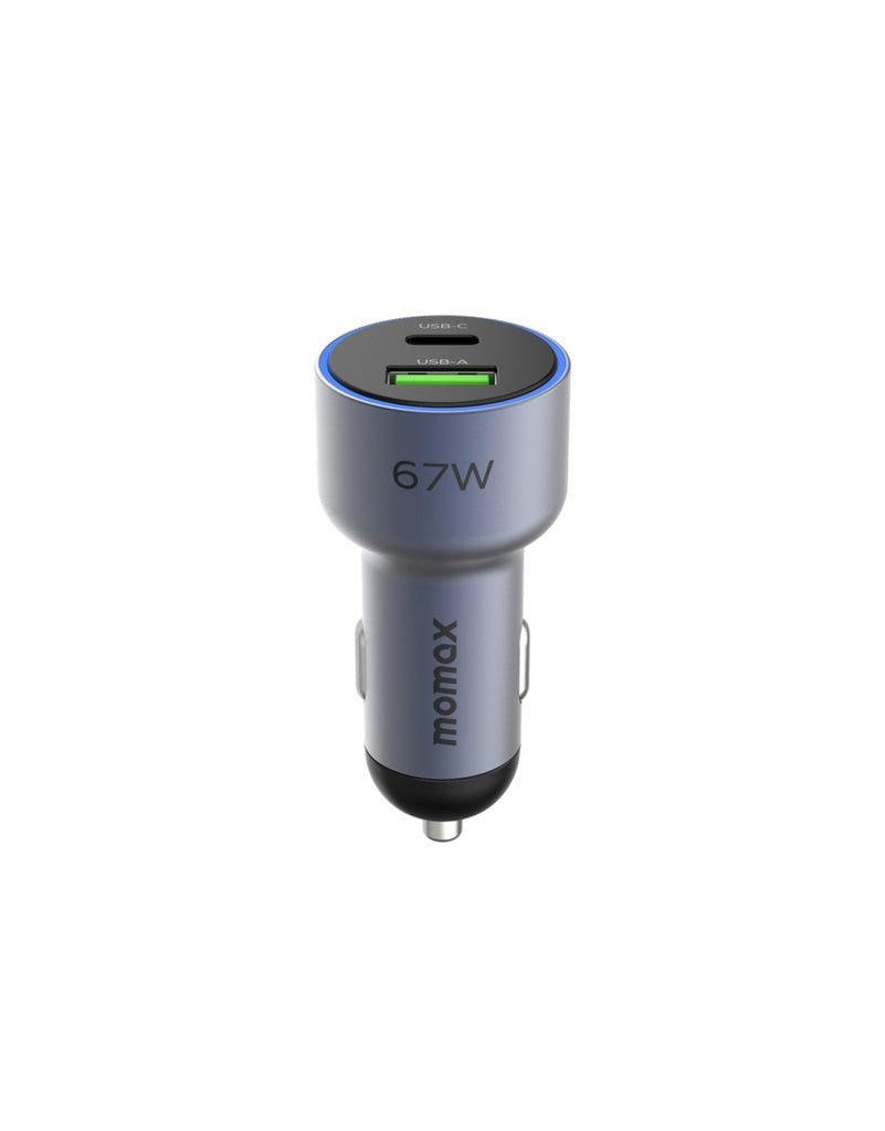 Momax Move 67w Dual Port Car Charger Momax Move 67w Dual Port Car Charger