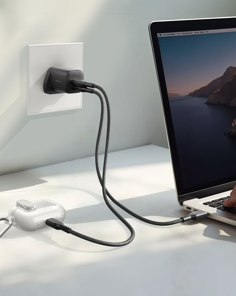Amazingthing Thunder Gan 33w 2ports 1a+1c Wall Charger Amazingthing Thunder Gan 33w 2ports 1a+1c Wall Charger