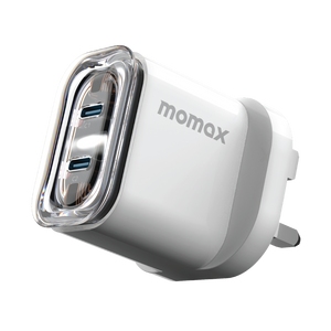 MOMAX 1-CHARGER FLOW PD 35W 2 PORTS GAN WALL CHARGER - ALAMAT