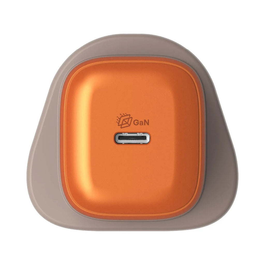 Momax 1-charge 45W 1-Port GaN Charger - 1 USB C Port - Orange Momax 1-charge 45W 1-Port GaN Charger - 1 USB C Port - Orange