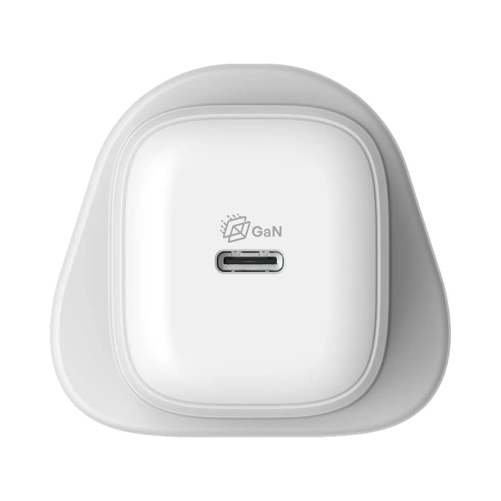Momax 1-charge 45W 1-Port GaN Charger - 1 USB C Port - White Momax 1-charge 45W 1-Port GaN Charger - 1 USB C Port - White
