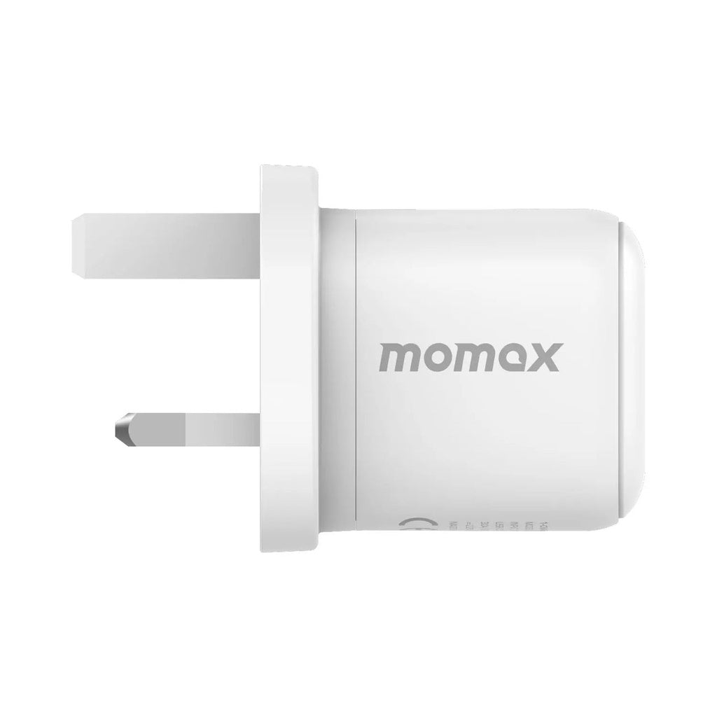 Momax 1-charge 45W 1-Port GaN Charger - 1 USB C Port - White Momax 1-charge 45W 1-Port GaN Charger - 1 USB C Port - White