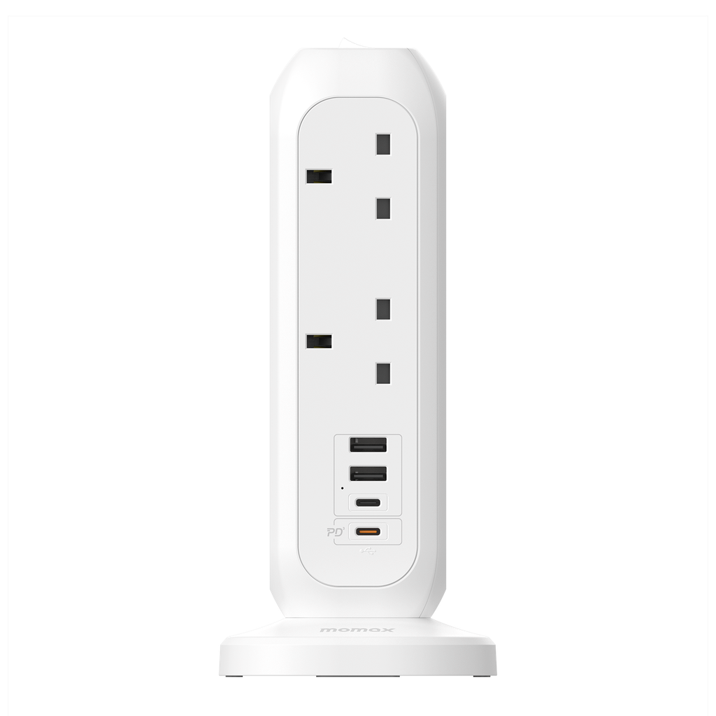MOMAX ONEPLUG 11-OUTLET POWER STRIP WITH USB MOMAX ONEPLUG 11-OUTLET POWER STRIP WITH USB