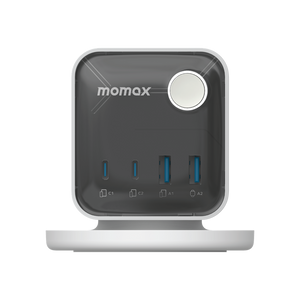 MOMAX 1-CHARGE WORK FLOW 3-OUTLET POWER CUBE WITH USB - ALAMAT