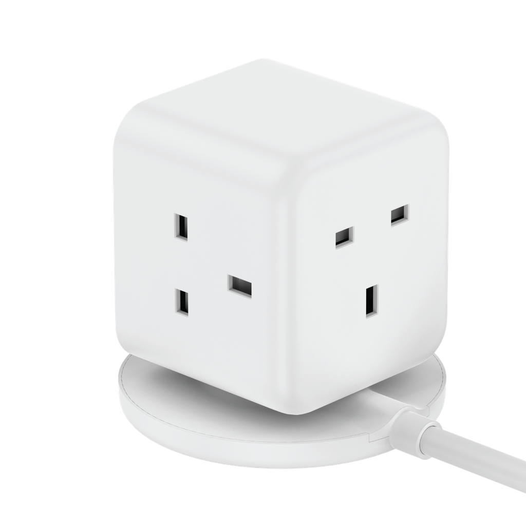 MOMAX 1-CHARGE WORK FLOW 3-OUTLET POWER CUBE WITH USB MOMAX 1-CHARGE WORK FLOW 3-OUTLET POWER CUBE WITH USB