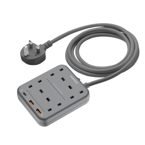 MOMAX ONEPLUG 4 OUTLET POWER STRIP WITH USB - ALAMAT