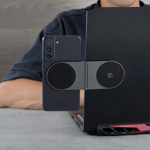 Rolling Square EDGE® Pro Core - Gray - MagSafe phone and tablet holder - ALAMAT