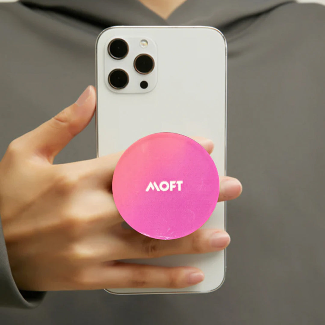 MOFT O & Popl Snap Phone Stand & Grip - Pink MOFT O & Popl Snap Phone Stand & Grip - Pink
