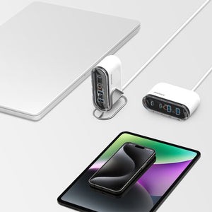 MOMAX 1-CHARGER FLOW PD 80W 4 PORTS GAN DESKTOP CHARGER - ALAMAT