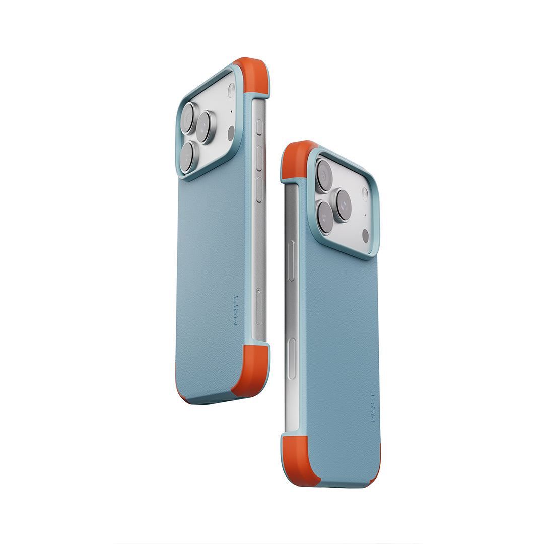 MOFT Color-blocking Snap Phone Case - iPhone 17 Pro Max - Soothing Mist + Sunrise MOFT Color-blocking Snap Phone Case - iPhone 17 Pro Max - Soothing Mist + Sunrise