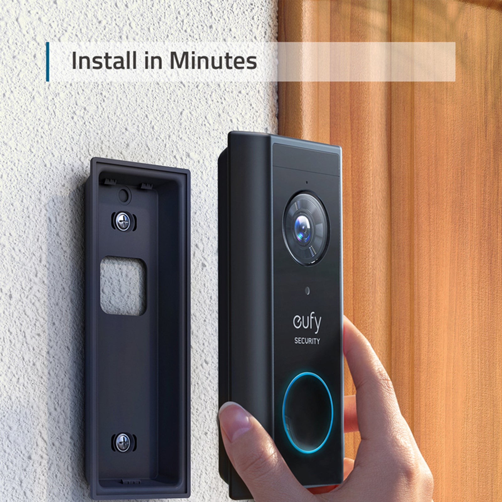ANKER EUFY Battery-Powered Video Doorbell 2K Add-on Unit ANKER EUFY Battery-Powered Video Doorbell 2K Add-on Unit