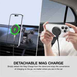 AMAZING THING EXPLORER PRO MAG 15W CAR MOUNT WITH 1.2M USB-C TO USB-C CABLE - ALAMAT