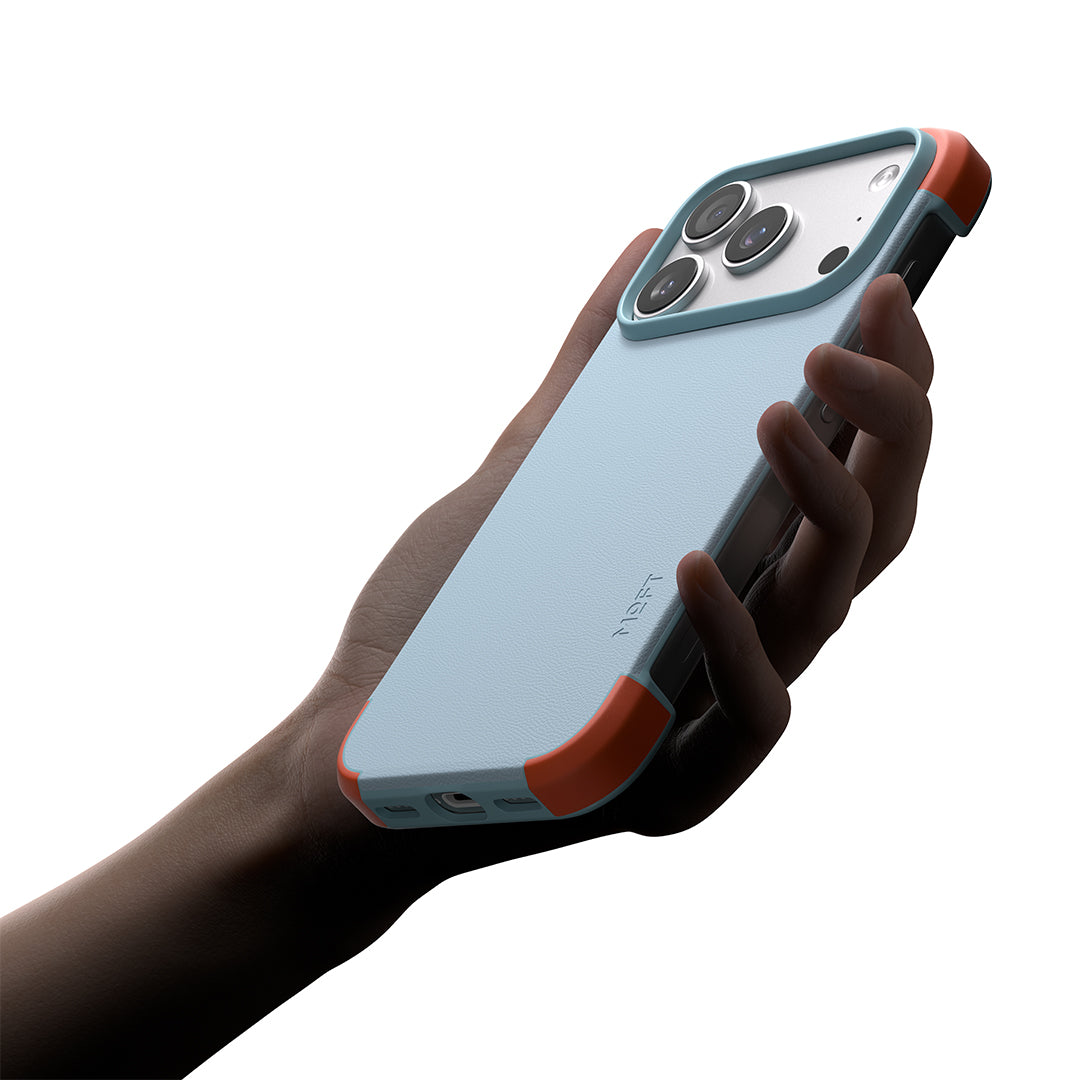 MOFT Color-blocking Snap Phone Case - iPhone 17 Pro Max - Soothing Mist + Sunrise MOFT Color-blocking Snap Phone Case - iPhone 17 Pro Max - Soothing Mist + Sunrise