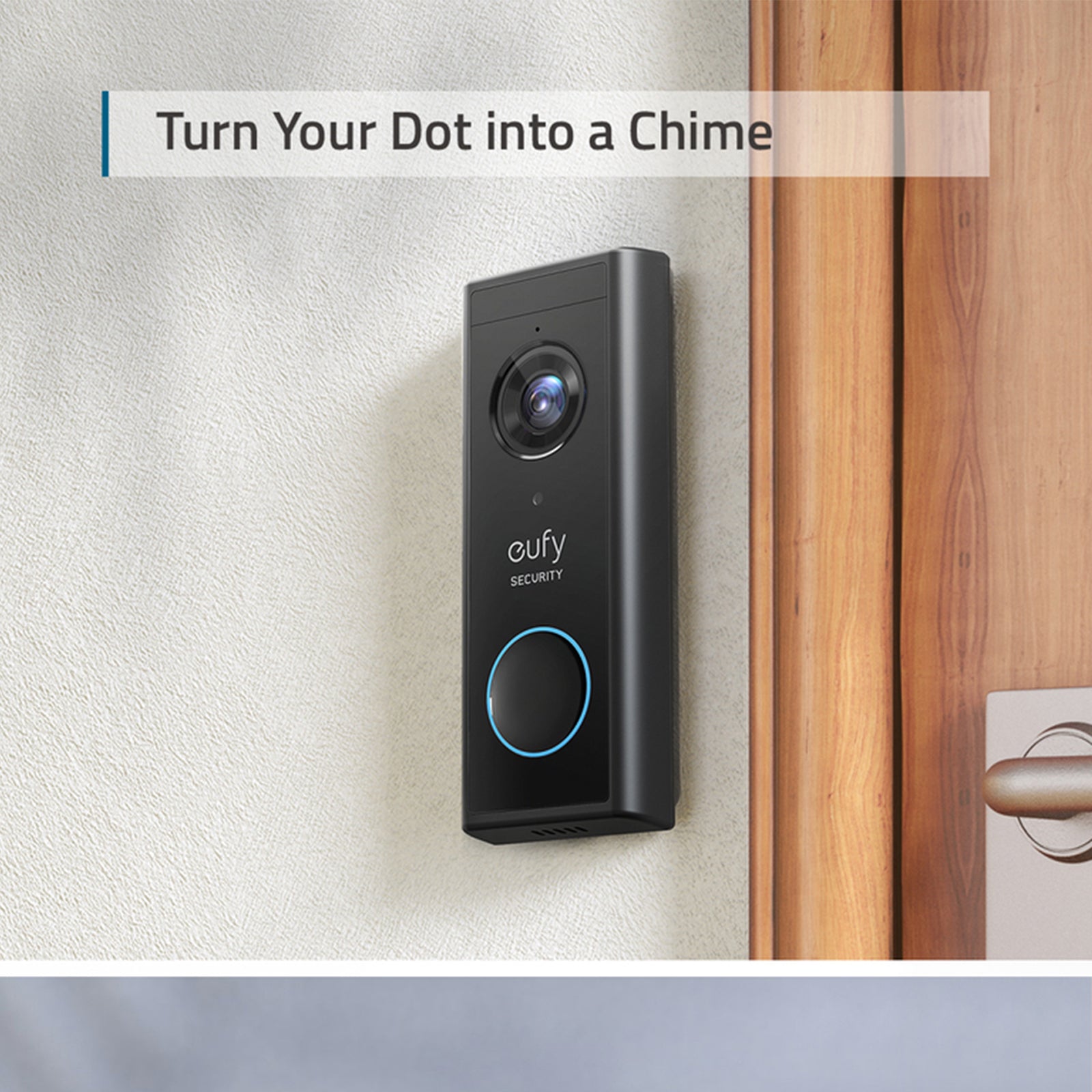 ANKER EUFY Battery-Powered Video Doorbell 2K Add-on Unit ANKER EUFY Battery-Powered Video Doorbell 2K Add-on Unit