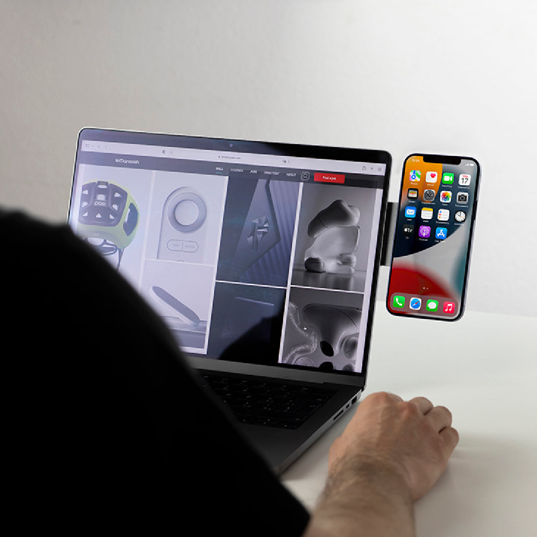 Rolling Square EDGE® Pro Core - Gray - MagSafe phone and tablet holder Rolling Square EDGE® Pro Core - Gray - MagSafe phone and tablet holder