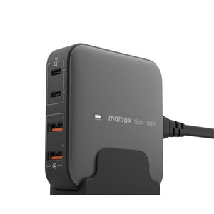 MOMAX ONEPLUG 100W 4 PORT GAN DESKTOP CHARGER - ALAMAT