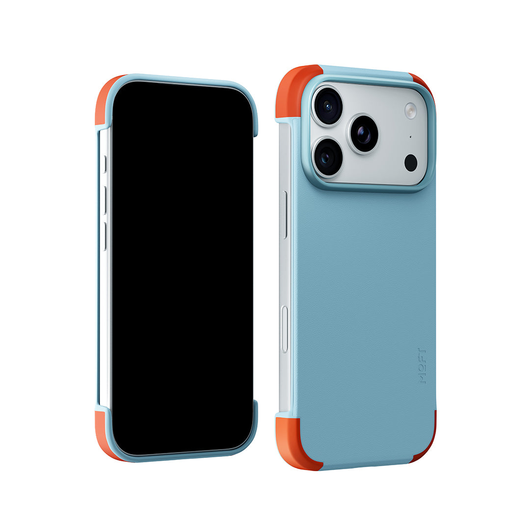 MOFT Color-blocking Snap Phone Case - iPhone 17 Pro Max - Soothing Mist + Sunrise MOFT Color-blocking Snap Phone Case - iPhone 17 Pro Max - Soothing Mist + Sunrise