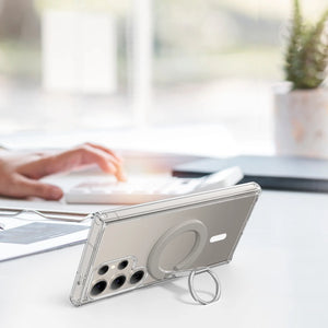 AMAZINGTHING MINIMAL GRIP RING SET CASE FOR SAMSUNG S24 ULTRA - GREY - ALAMAT