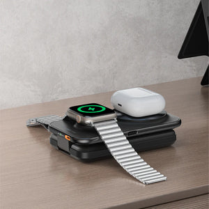 AMAZING THING THUNDER PRO MAG 6IN1 PD 22.5W 8000mAh POWER STATION WITH STAND - ALAMAT