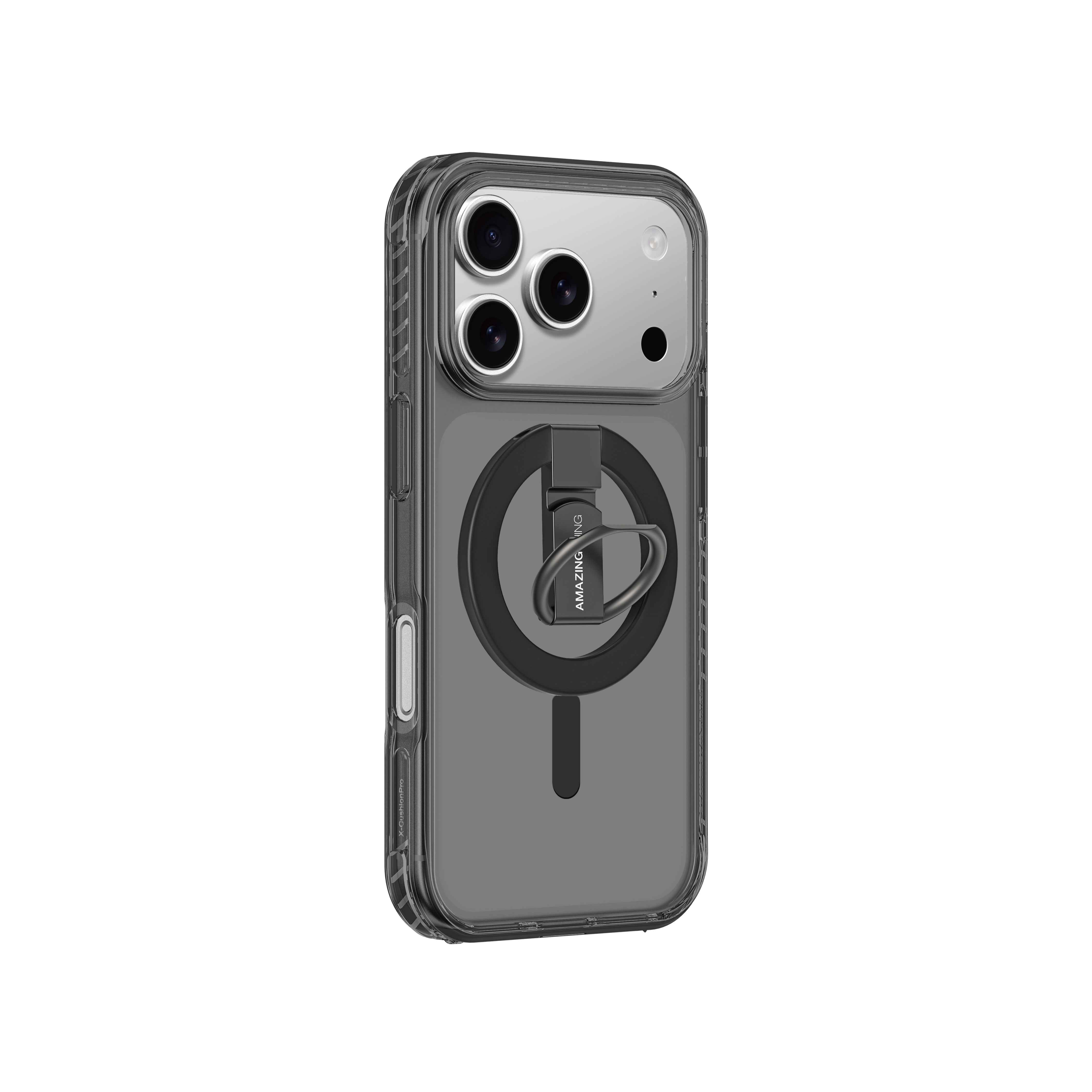 Amazingthing Titan Pro Grip Ring Set Mag Drop Proof Case for iPhone 17 Pro Max - Black Amazingthing Titan Pro Grip Ring Set Mag Drop Proof Case for iPhone 17 Pro Max - Black