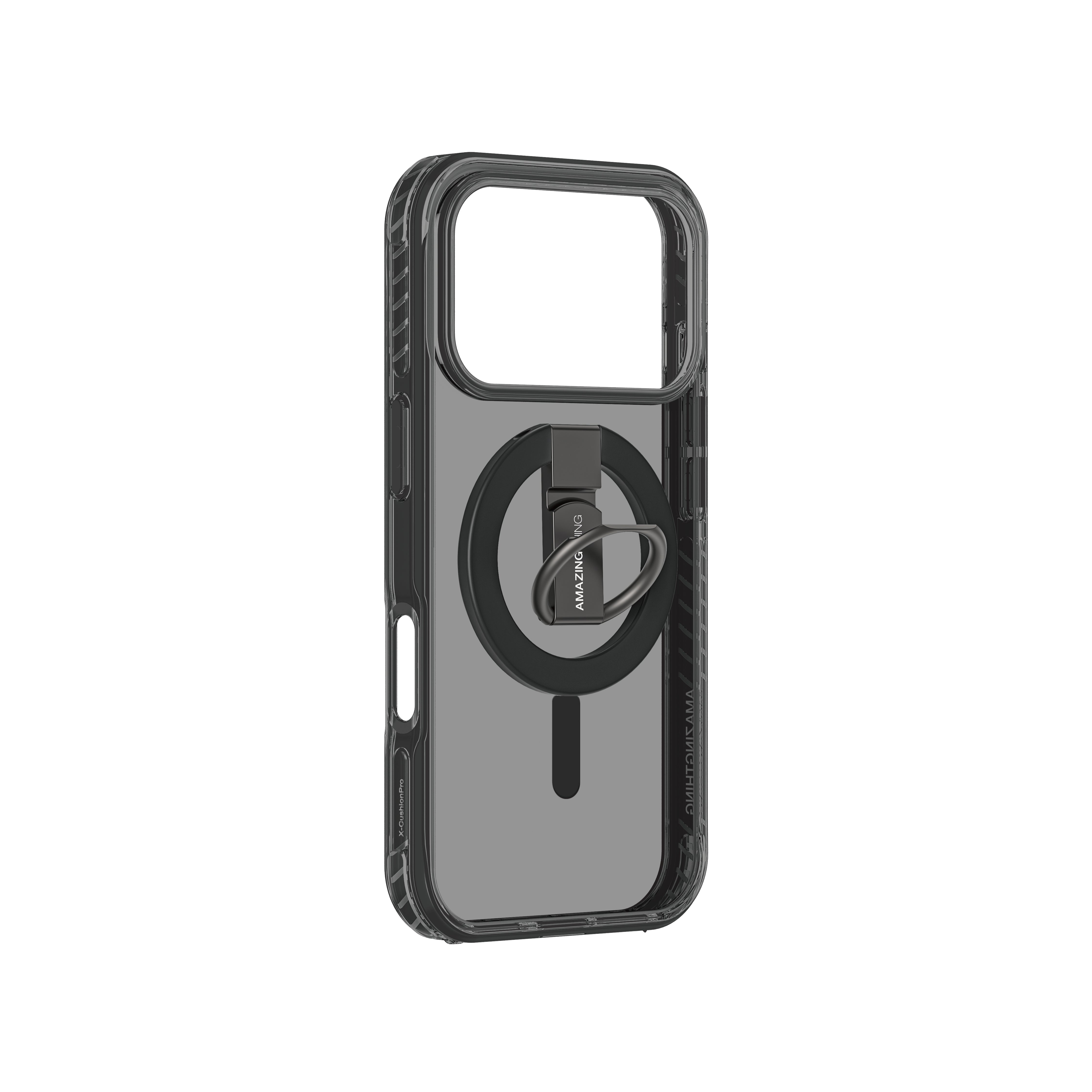 Amazingthing Titan Pro Grip Ring Set Mag Drop Proof Case for iPhone 17 Pro Max - Black Amazingthing Titan Pro Grip Ring Set Mag Drop Proof Case for iPhone 17 Pro Max - Black