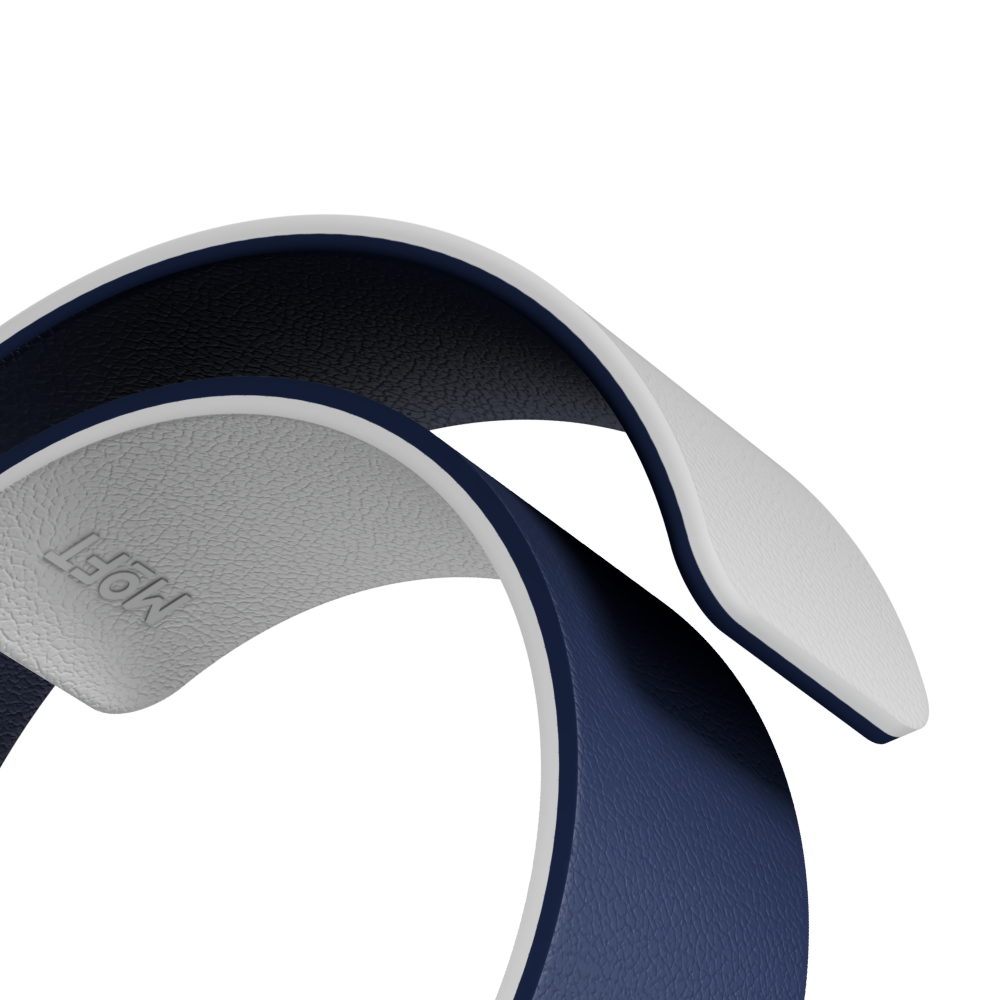 Moft Duo Snap Apple Watch Band Navy Blue + Misty Cove Moft Duo Snap Apple Watch Band Navy Blue + Misty Cove