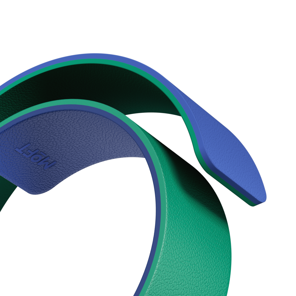 Moft Duo Snap Apple Watch Band Sapphire + Oz Green Moft Duo Snap Apple Watch Band Sapphire + Oz Green