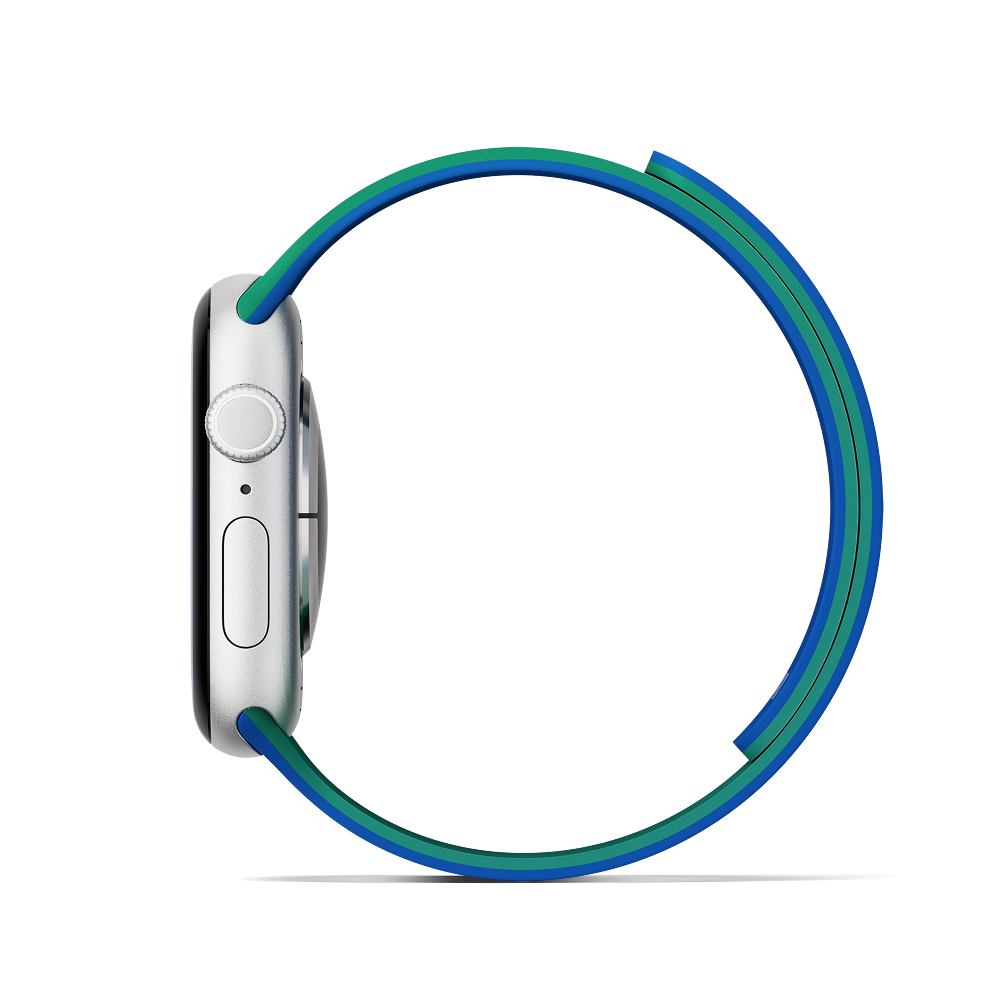 Moft Duo Snap Apple Watch Band Sapphire + Oz Green Moft Duo Snap Apple Watch Band Sapphire + Oz Green
