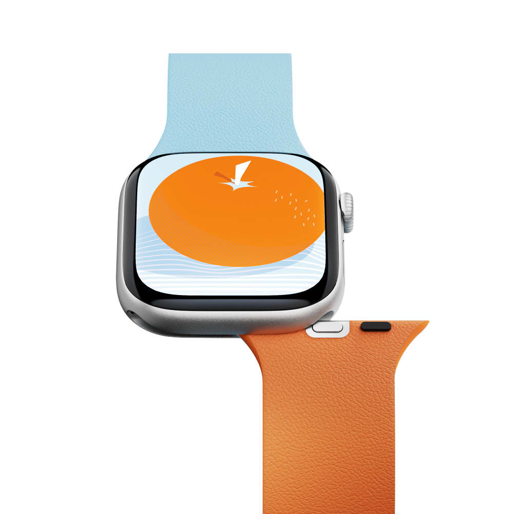 Moft Duo Snap Apple Watch Band Sunrise + Soothing Mist - 49mm Moft Duo Snap Apple Watch Band Sunrise + Soothing Mist - 49mm