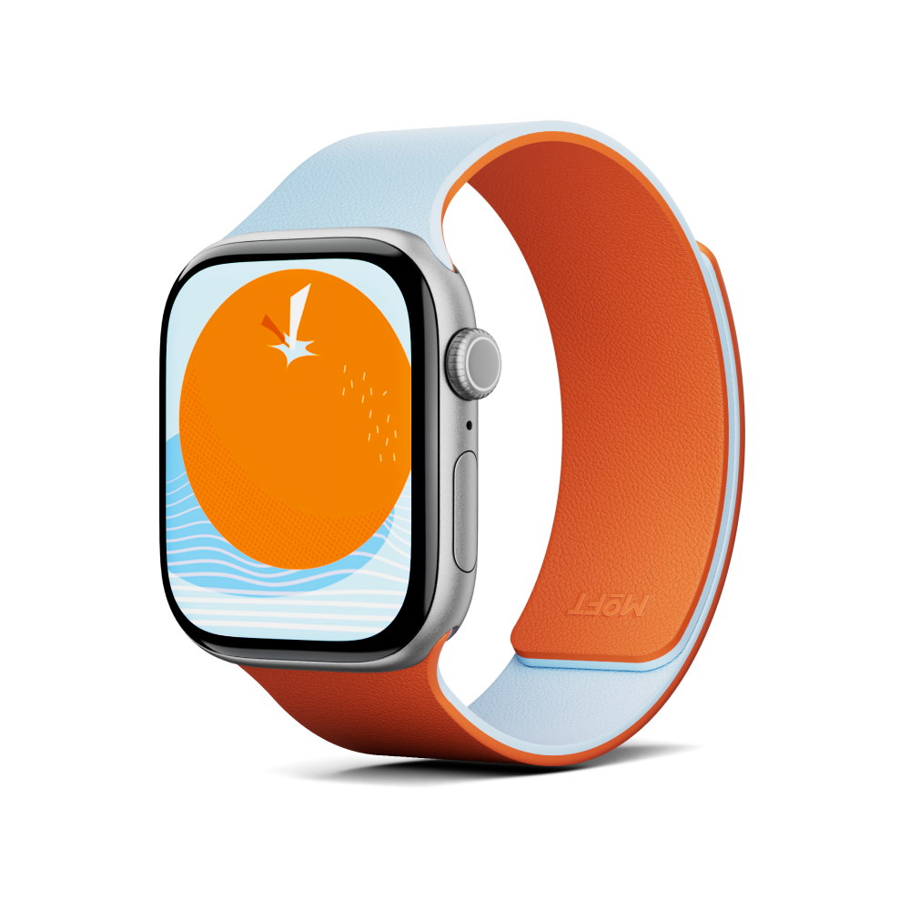 Moft Duo Snap Apple Watch Band Sunrise + Soothing Mist - 49mm